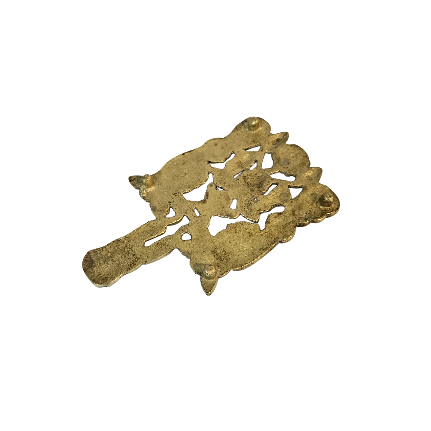 Apoya fuentes en bronce