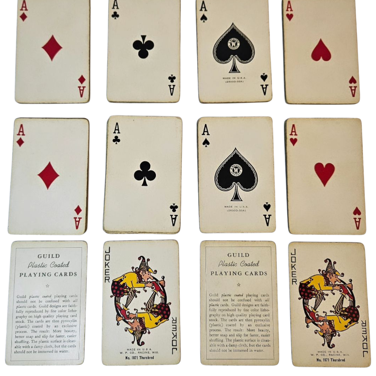 Juego de cartas motivo Hípico