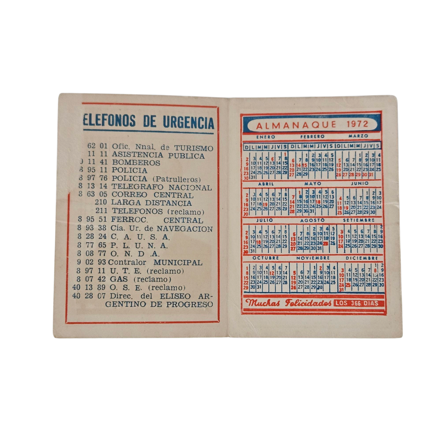 Por la Patria Almanaque de Bolsillo