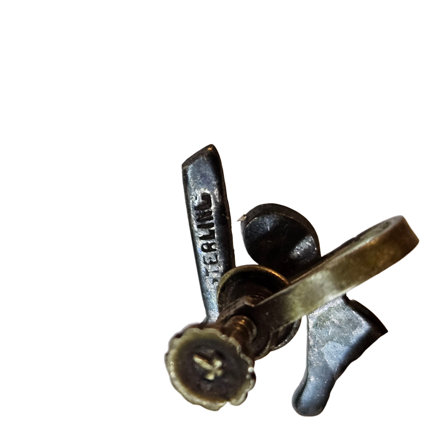 Pin en plata "Si"