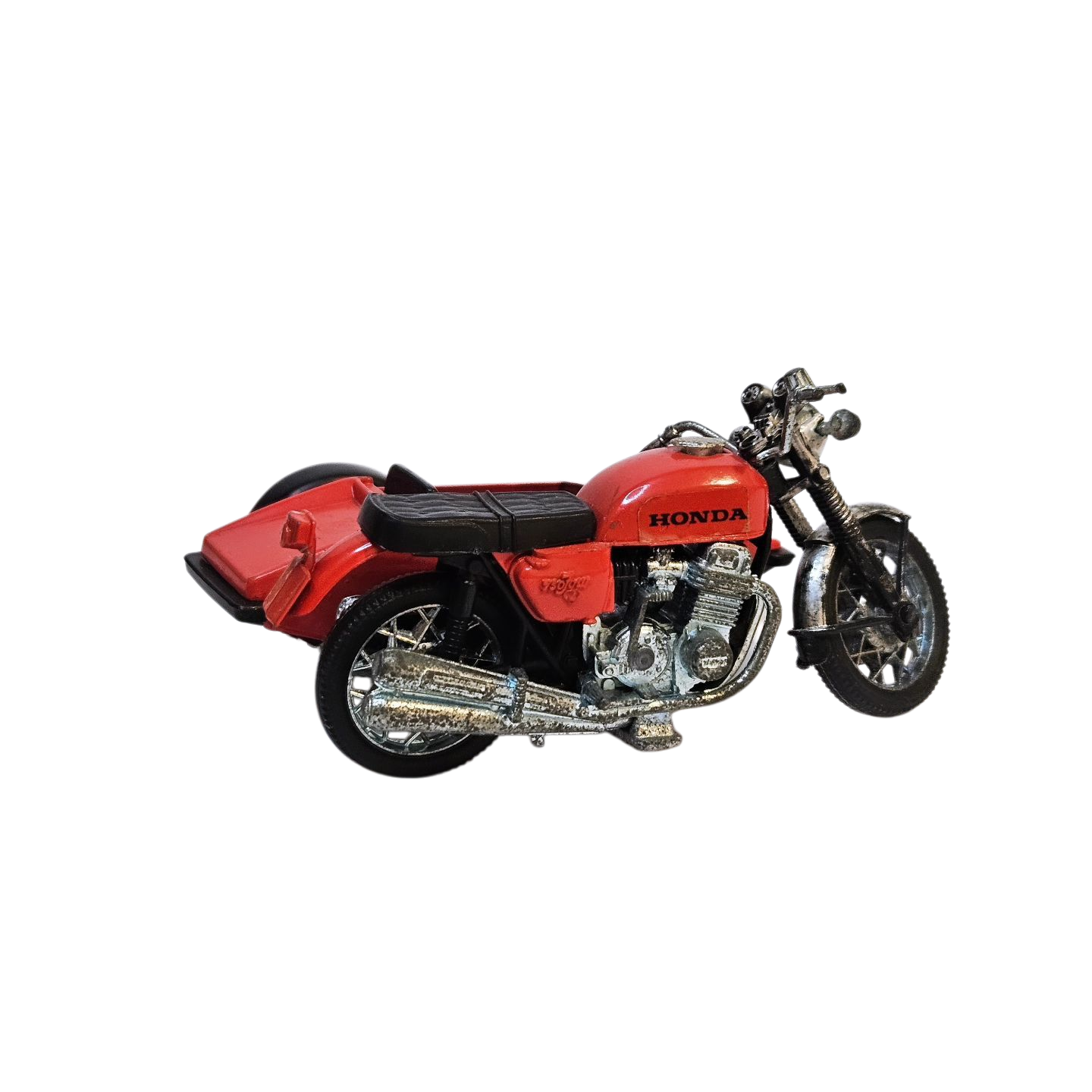 Moto Honda con Side Car Polistil