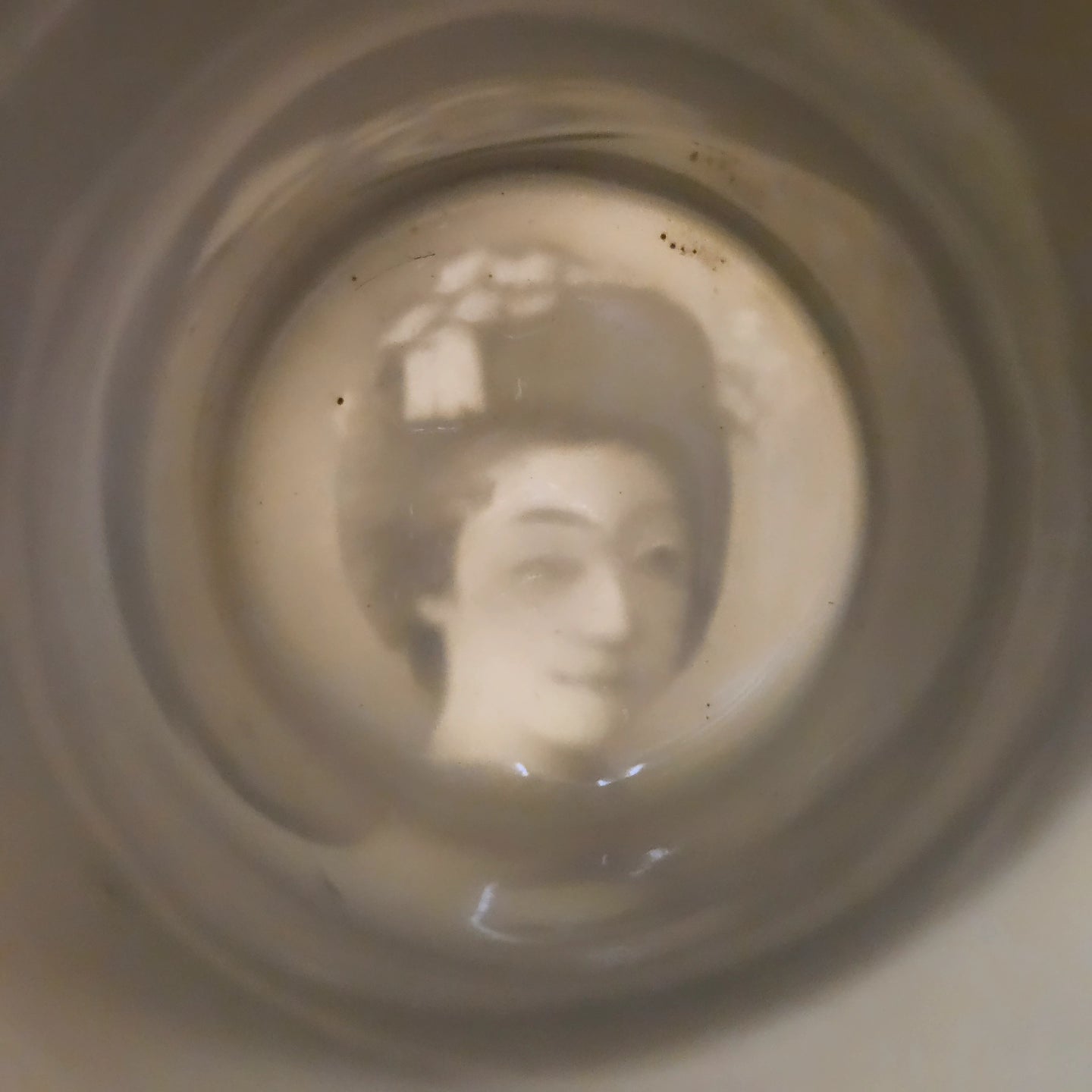 Set de vasos de sake con Litofania