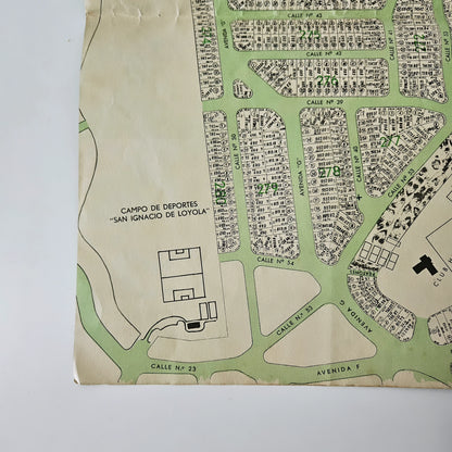 Balneario Solymar - Folleto/Plano promocional