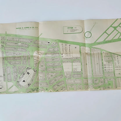 Balneario Solymar - Folleto/Plano promocional