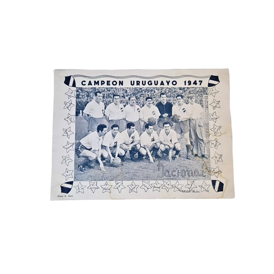 Nacional campeón Uruguayo 1947