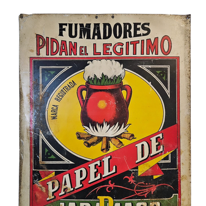 Chapa litografiada Jaramago
