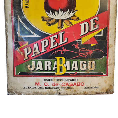 Chapa litografiada Jaramago