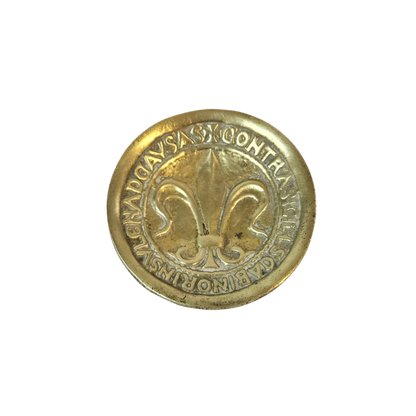 Cenicero en bronce macizo