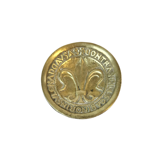 Cenicero en bronce macizo