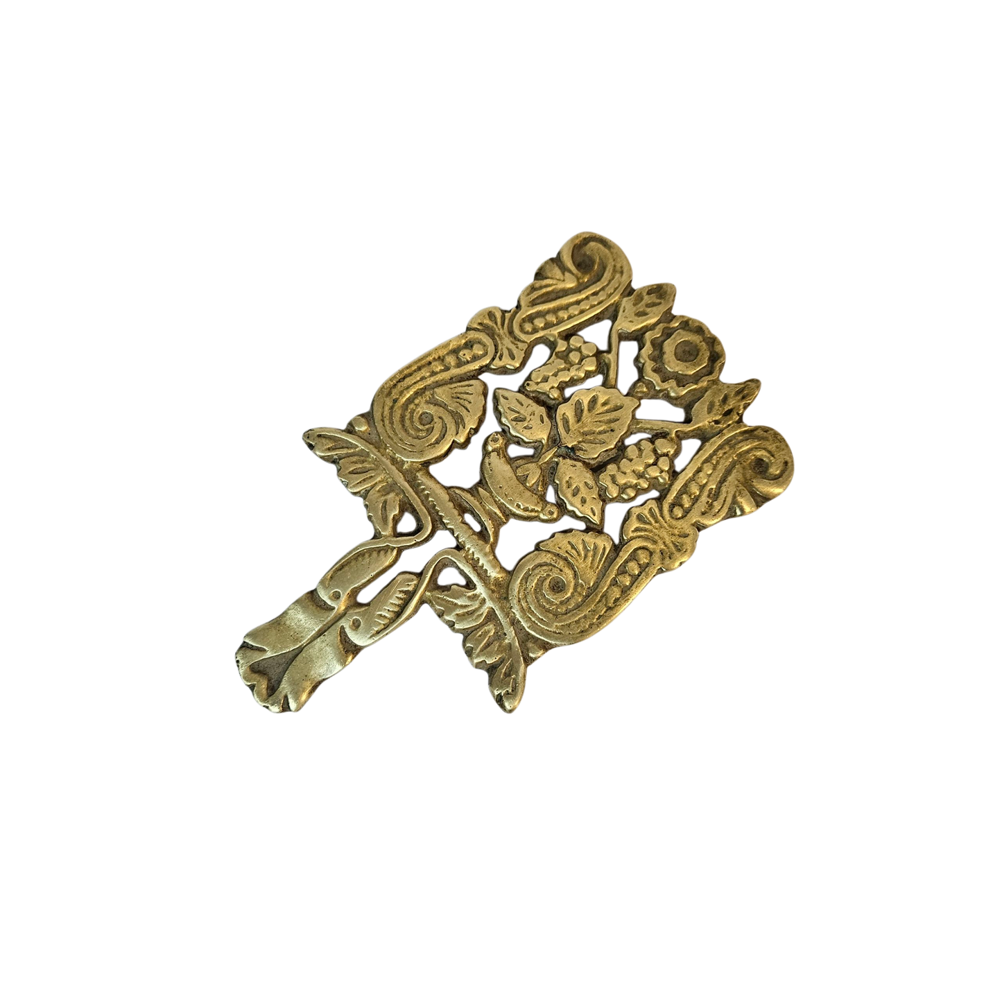 Apoya fuentes en bronce