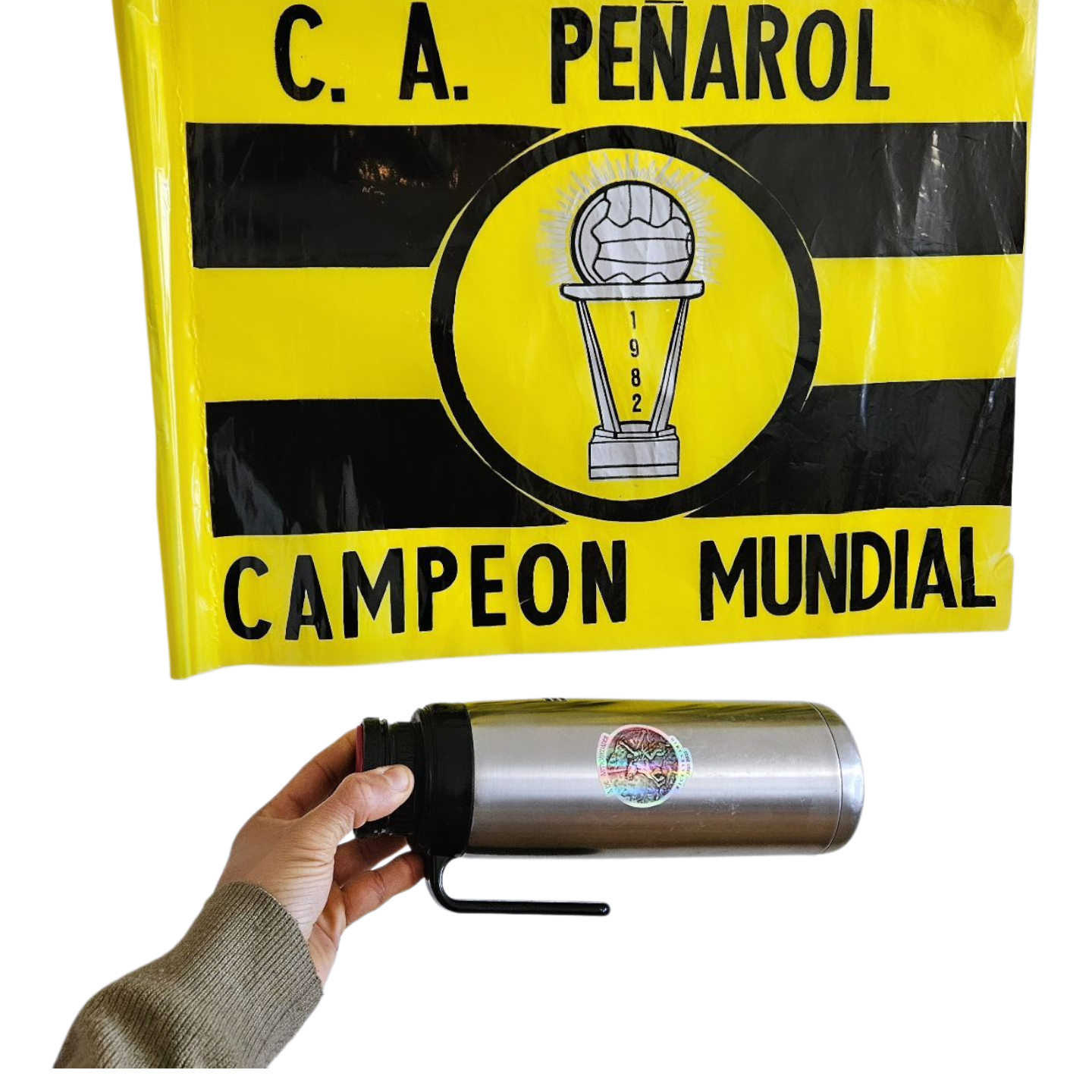 Banderin Peñarol Campeón 1982