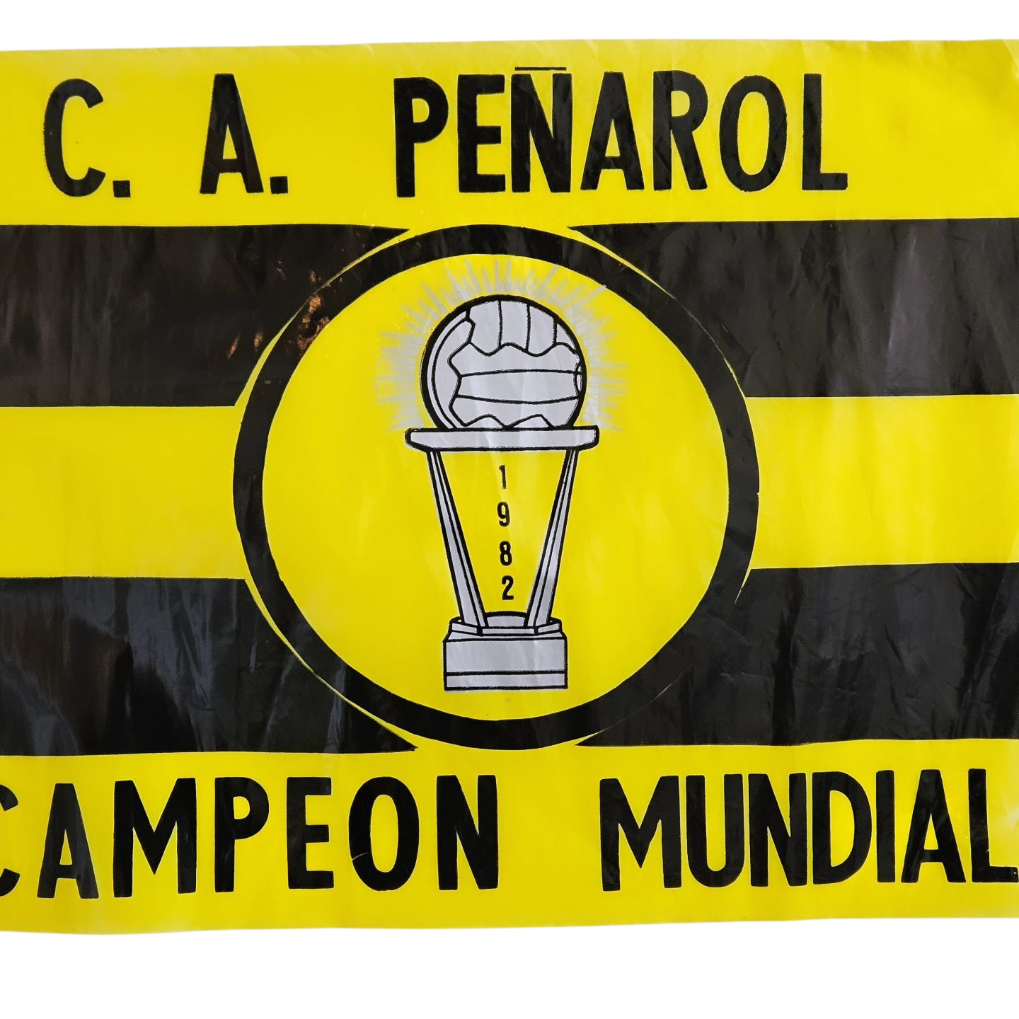 Banderin Peñarol Campeón 1982