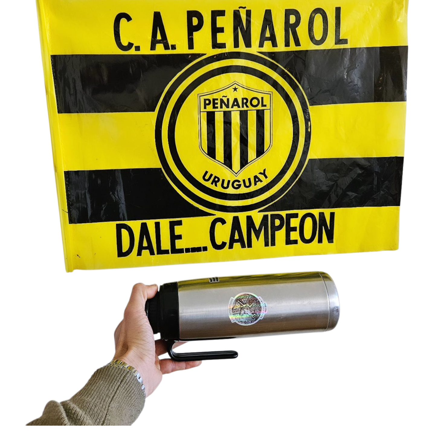 Banderin Peñarol campeón 1982