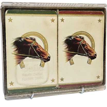 Juego de cartas motivo Hípico