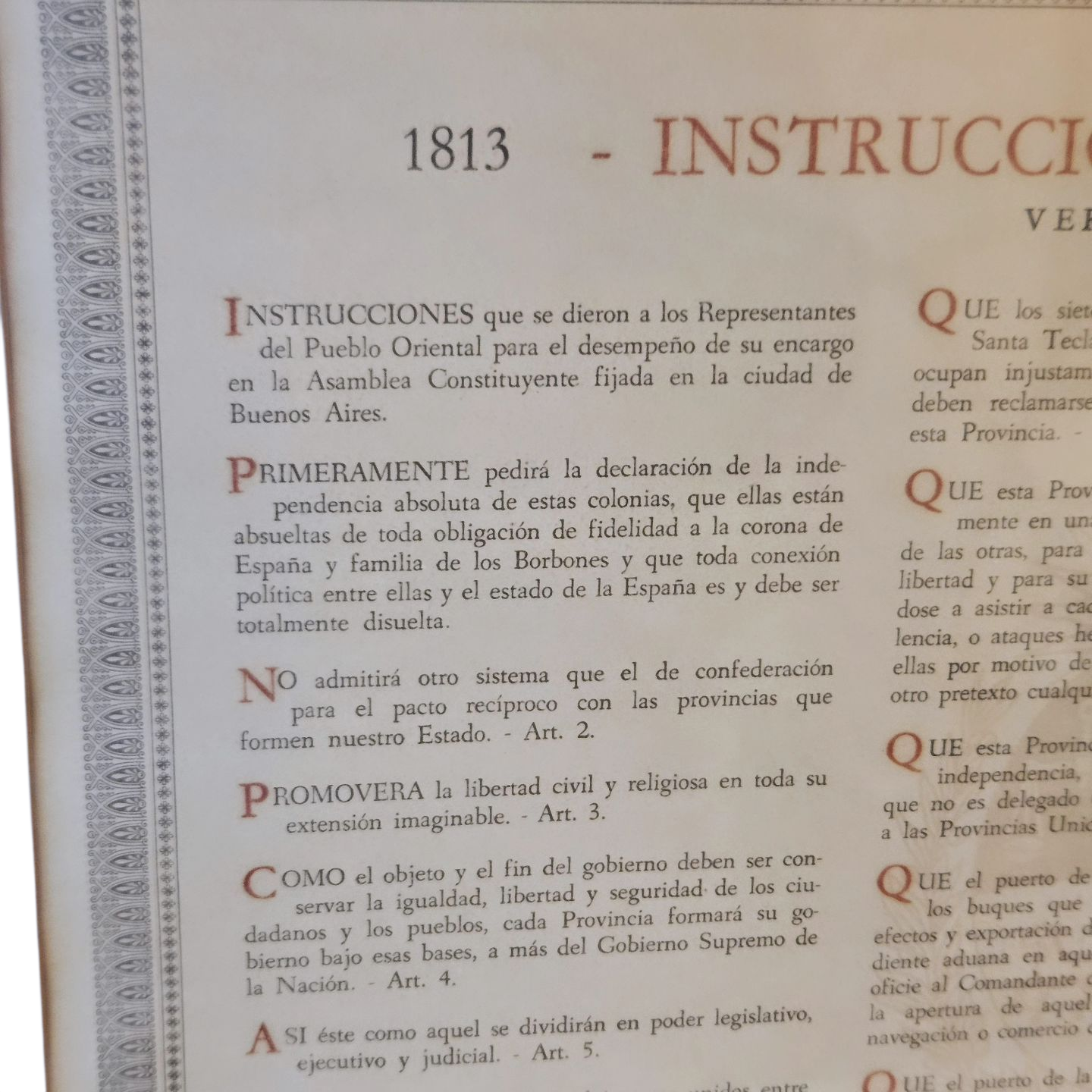 Instrucciones del Año XIII