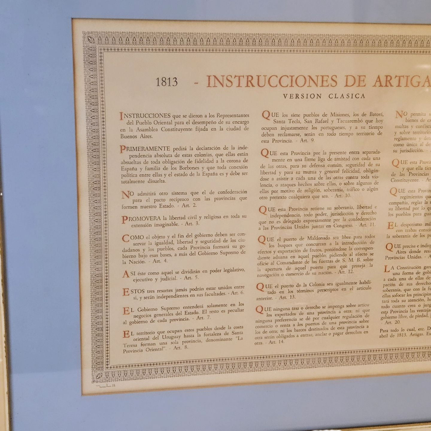 Instrucciones del Año XIII