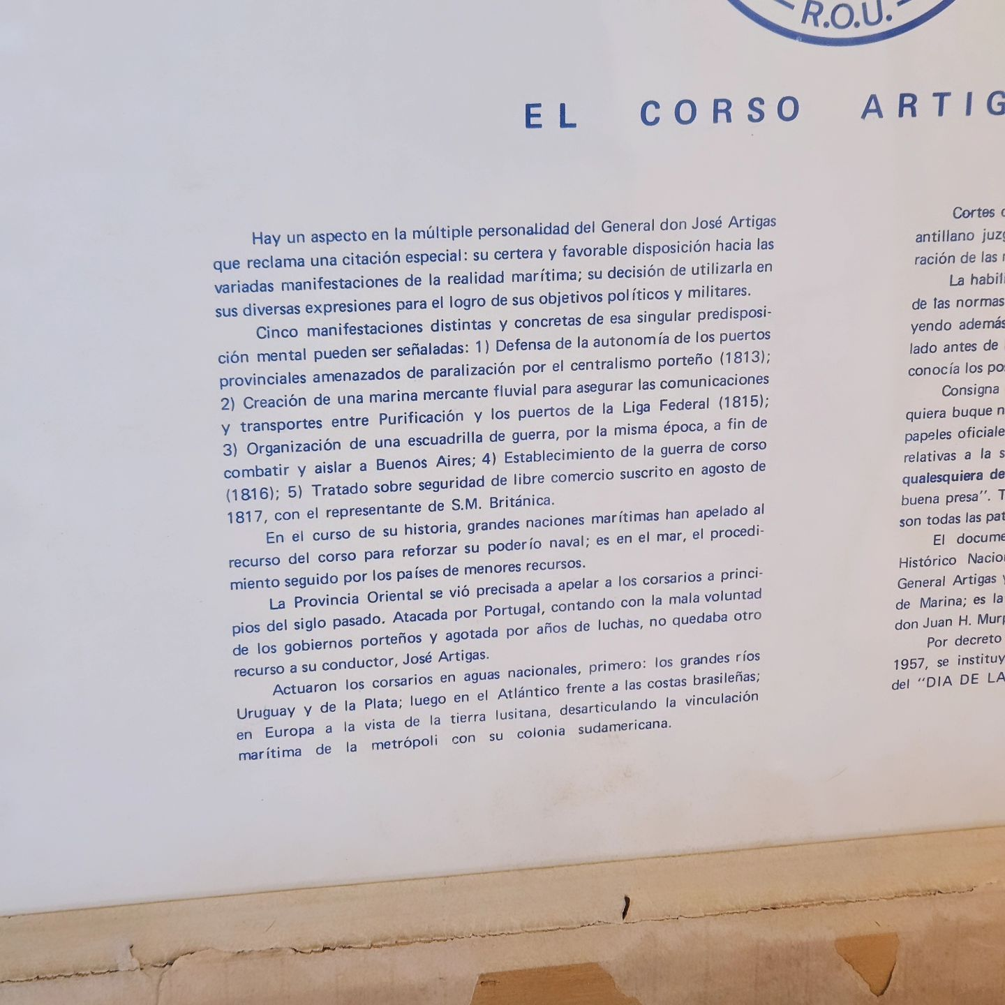 Patente de Corso - Artigas