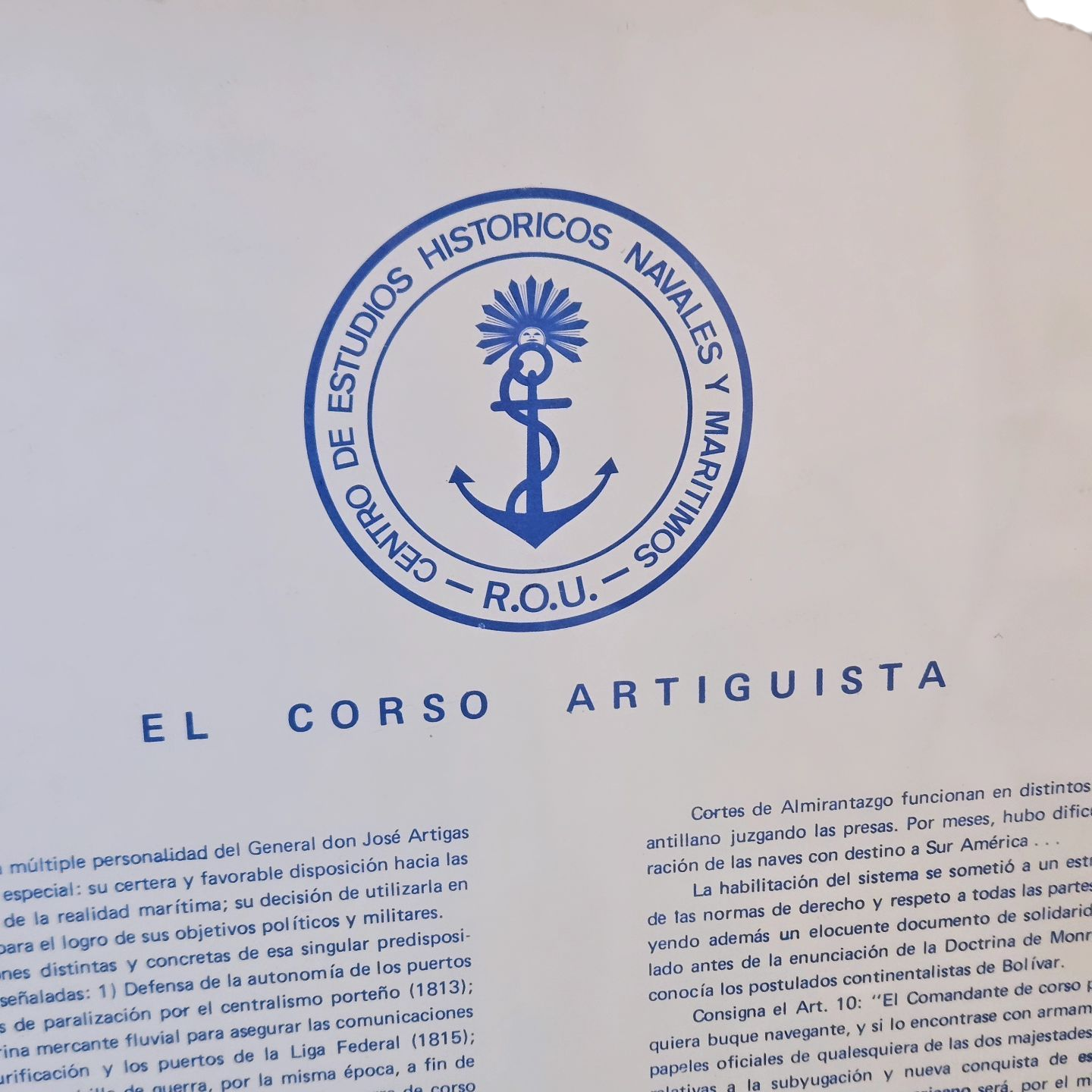 Patente de Corso - Artigas