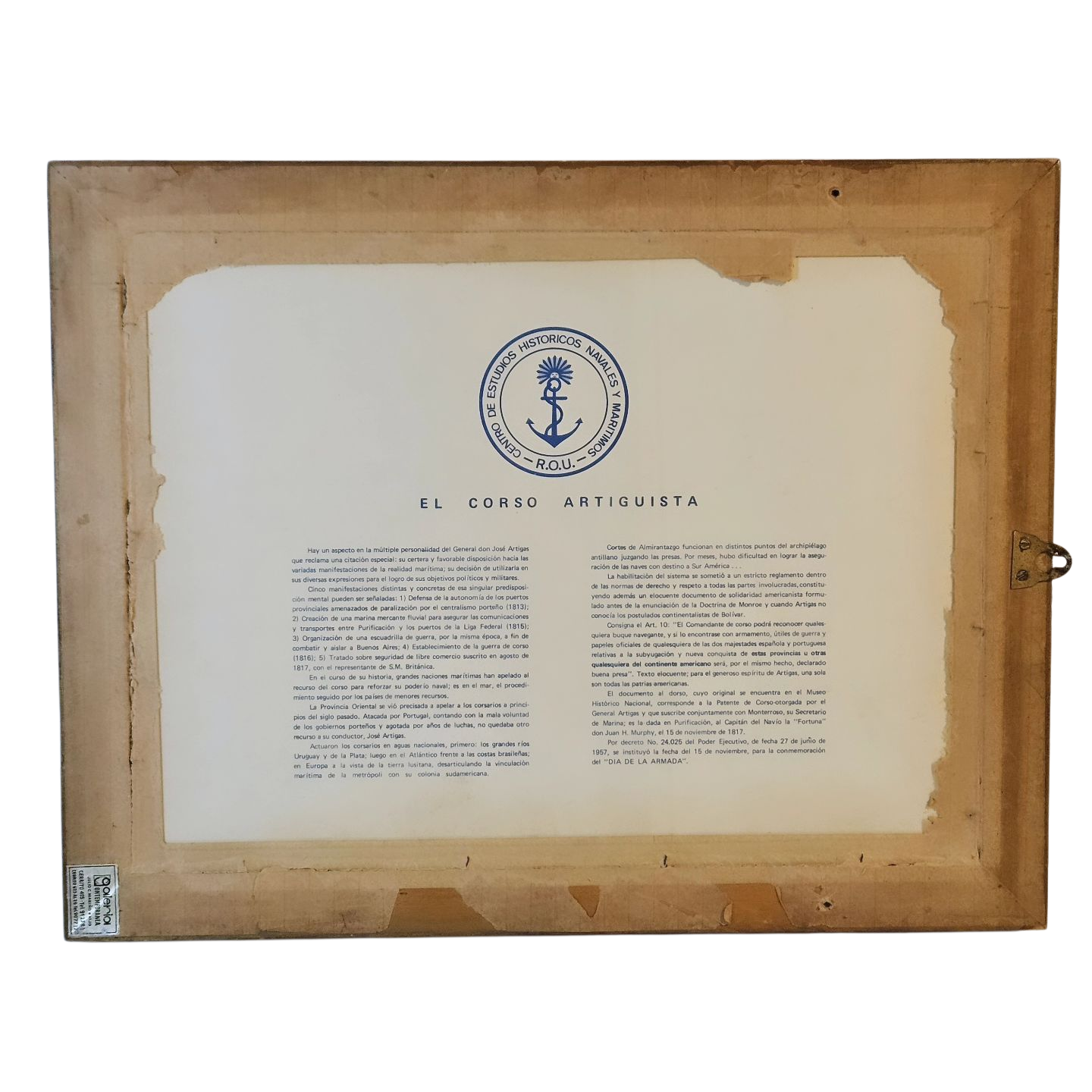 Patente de Corso - Artigas