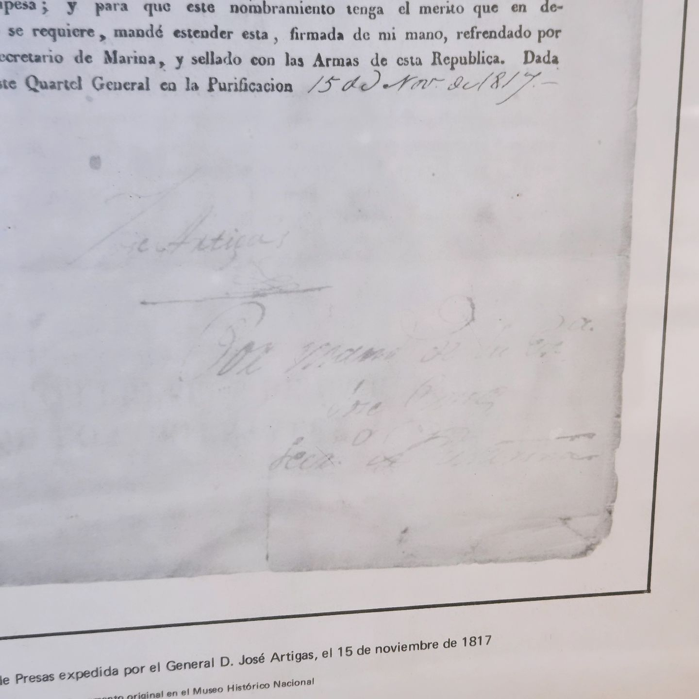 Patente de Corso - Artigas