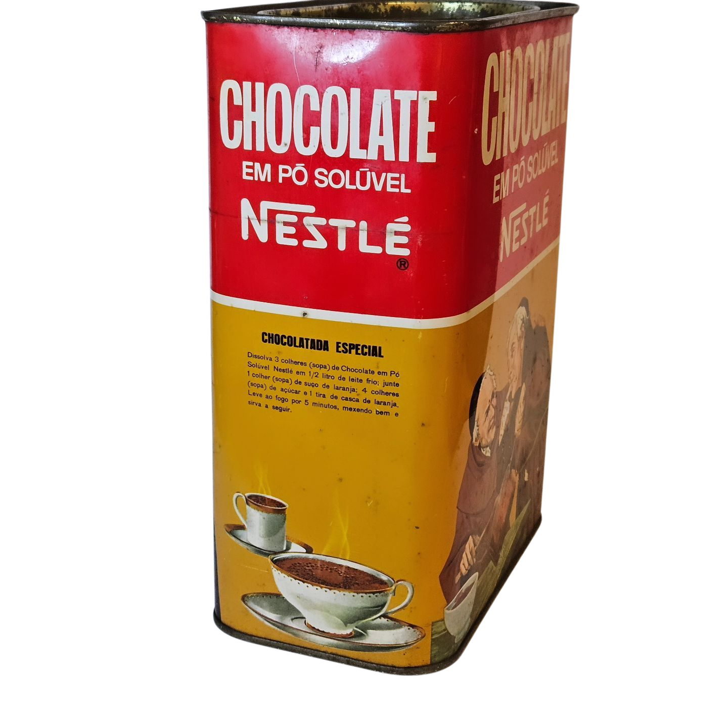 Lata de Chocolate Nestle