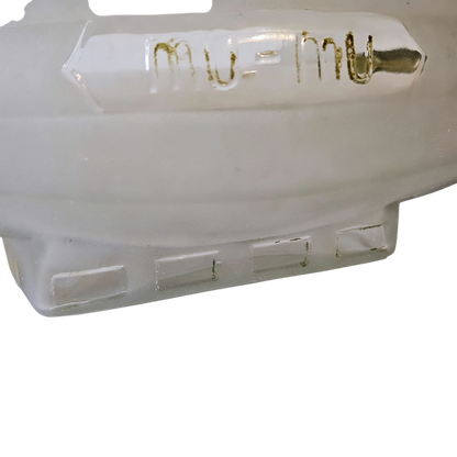 Caramelera Zeppelin de vidrio Mu-Mu