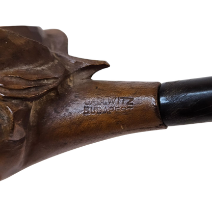 Pipa de Madera tallada