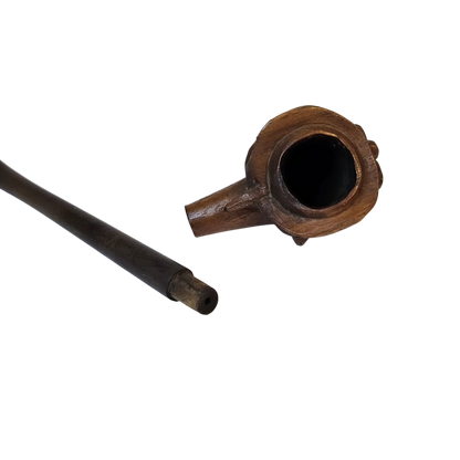 Pipa de Madera tallada