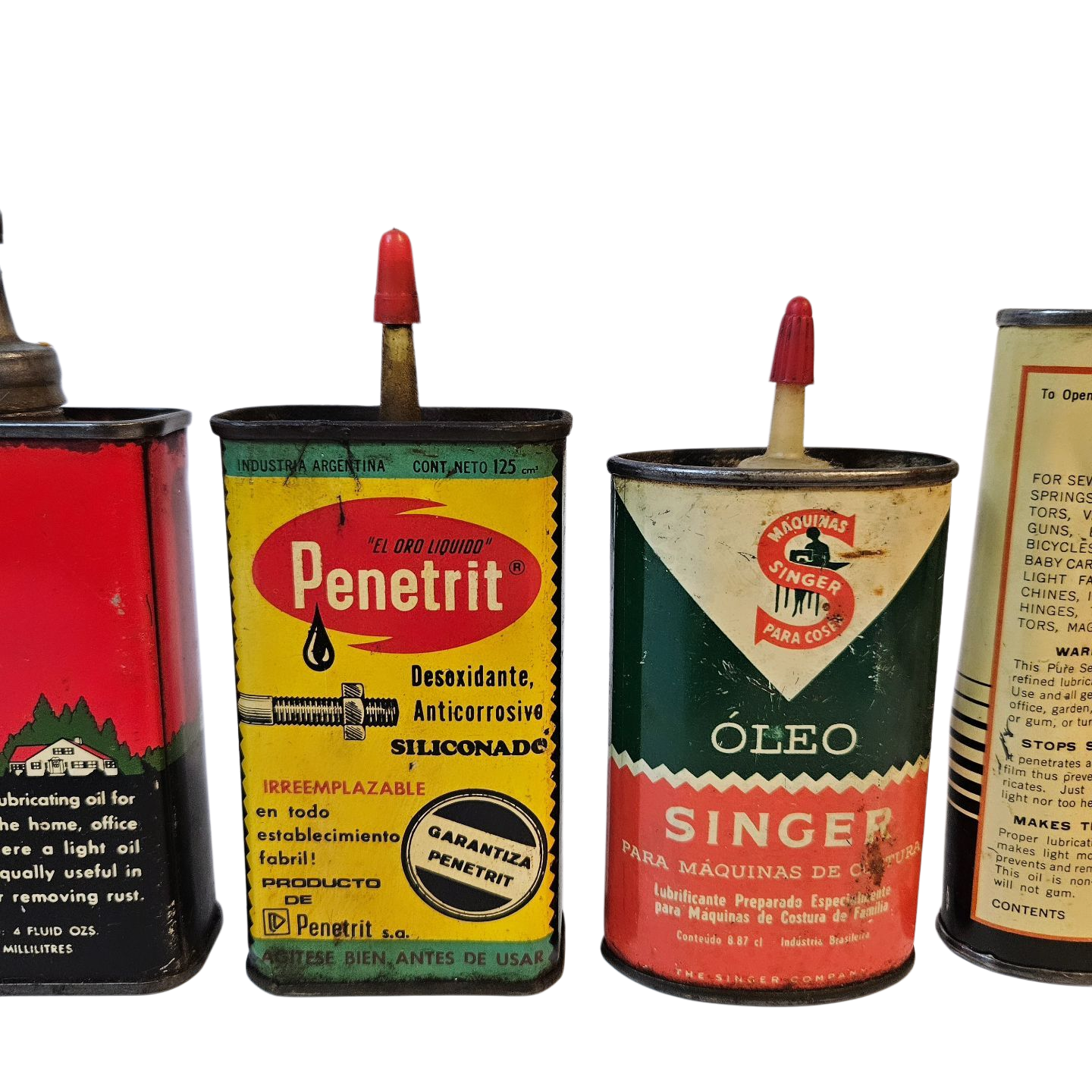Colección de aceiteras