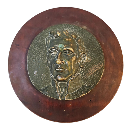 Placa de bronce "Artigas"