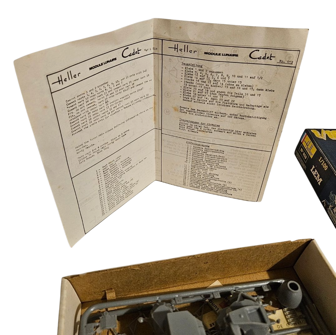 Maqueta del Módulo Lunar LEM