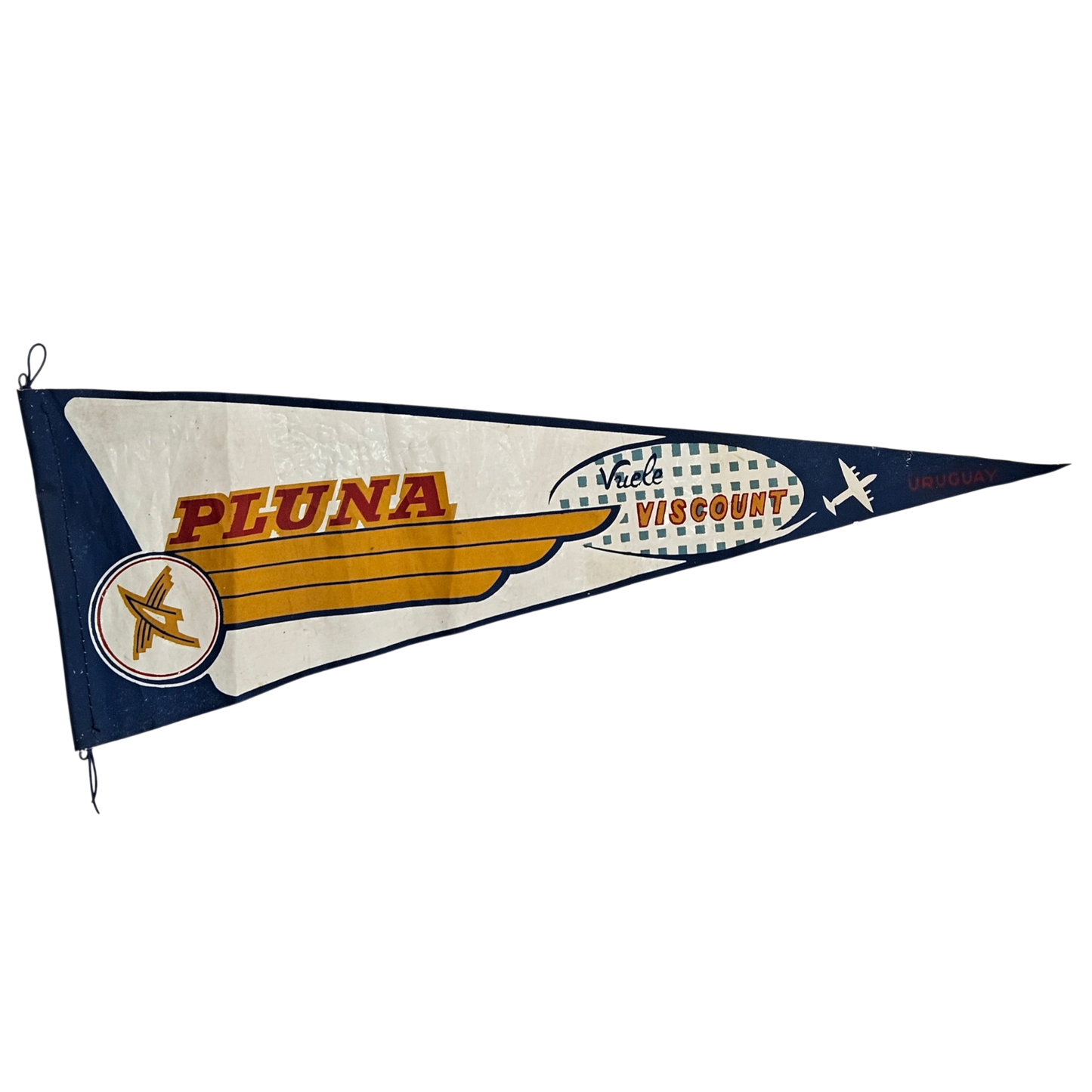 Banderín Pluna Viscount