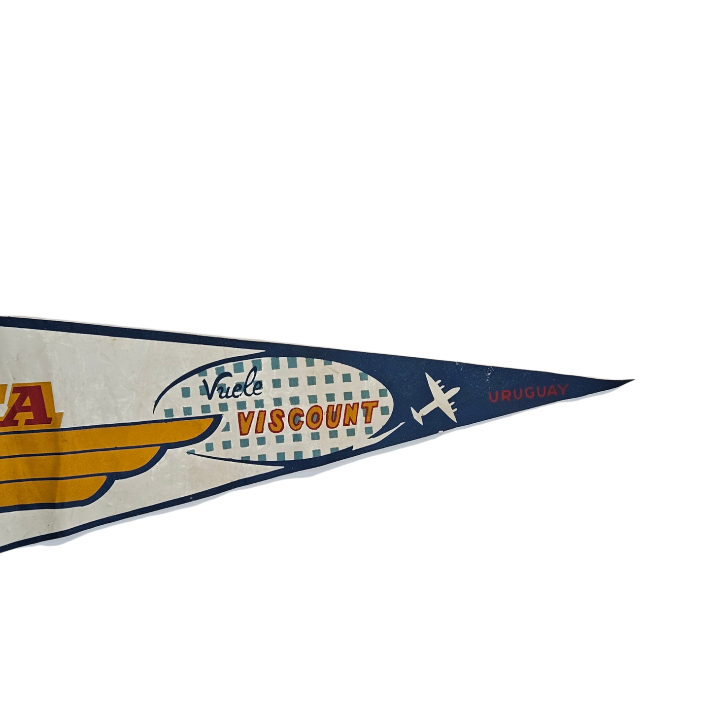 Banderín Pluna Viscount