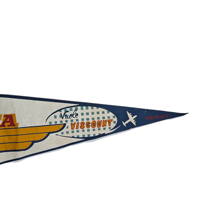 Banderín Pluna Viscount