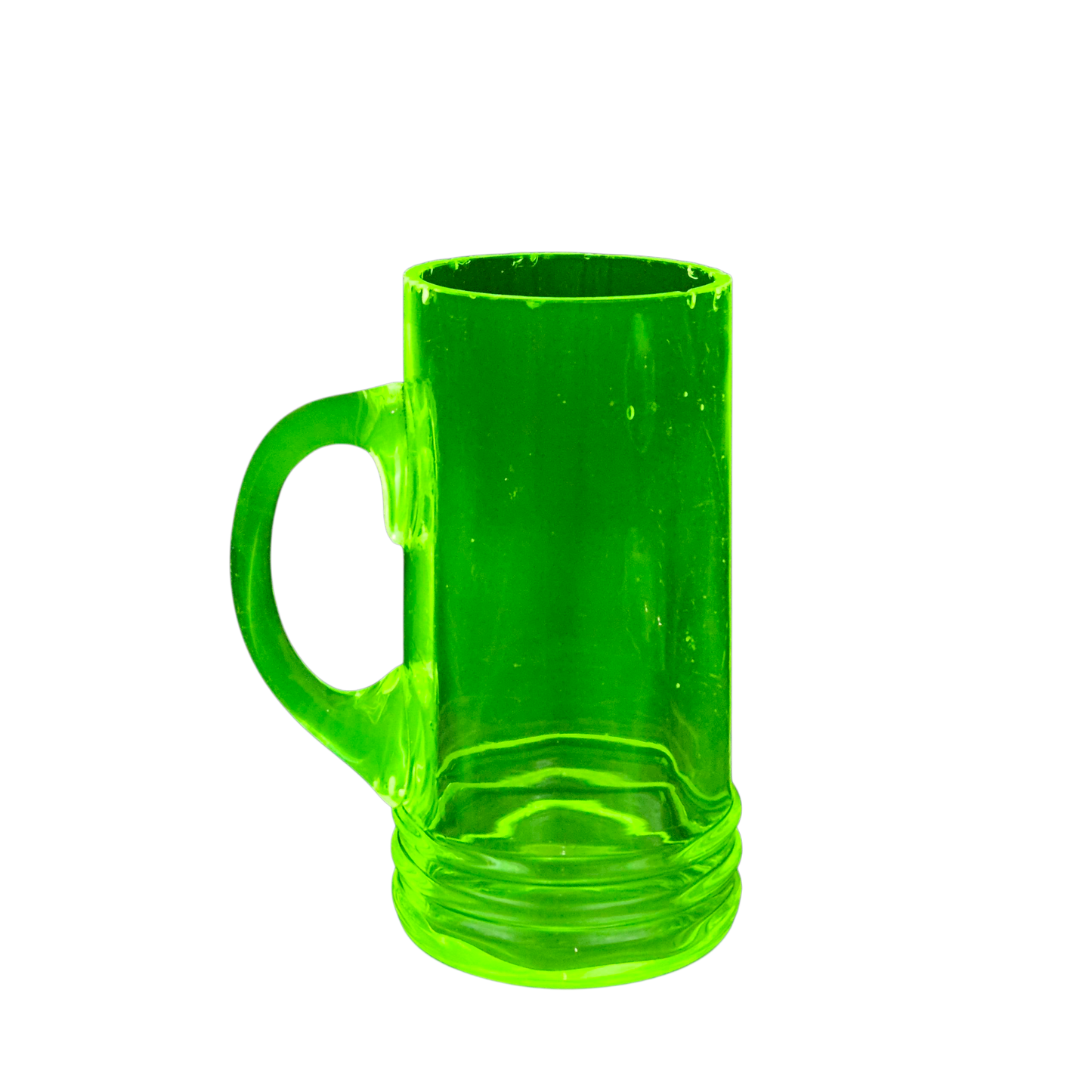 Jarra de vidrio de Uranio