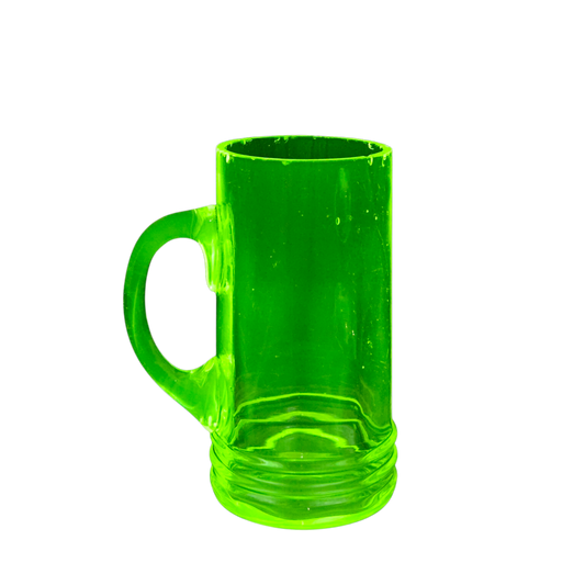 Jarra de vidrio de Uranio