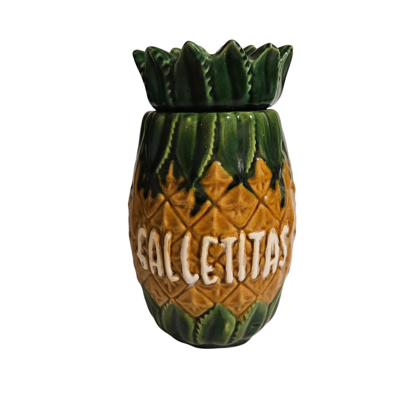 Frasco vintage de galletitas