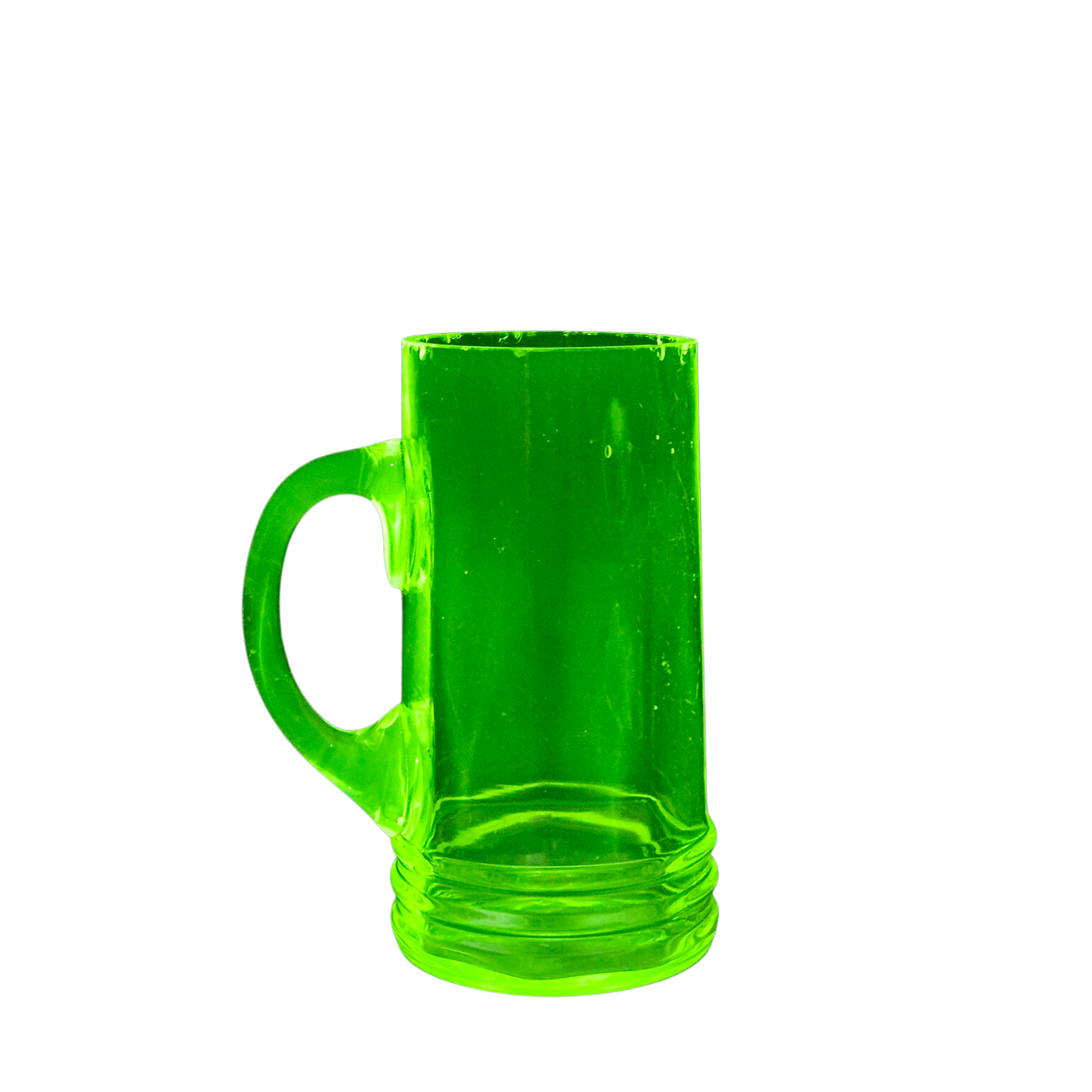 Jarra de vidrio de Uranio