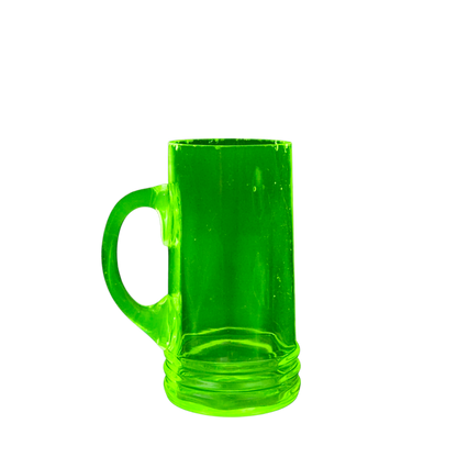 Jarra de vidrio de Uranio