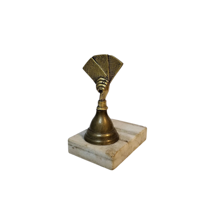 Trofeo de Truco en Bronce con Base de Mármol