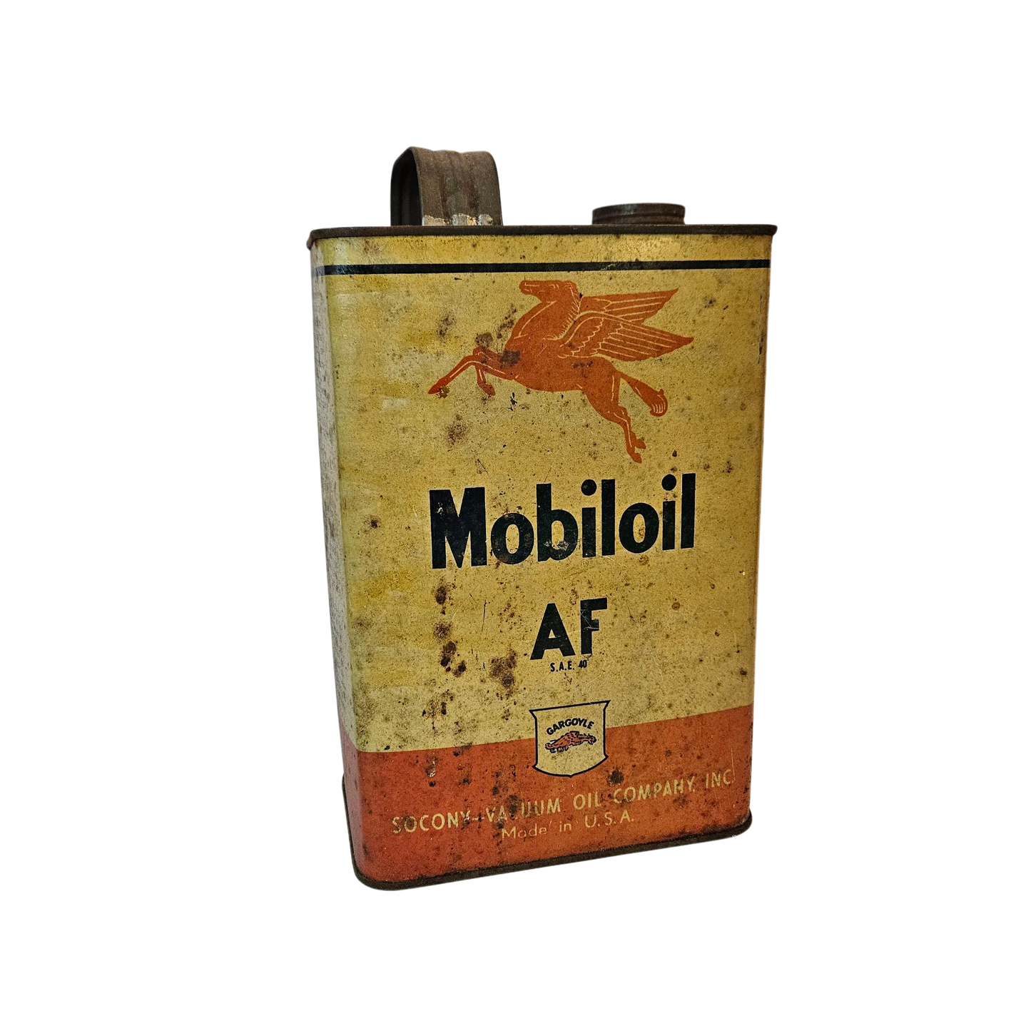 Lata Mobil Oil