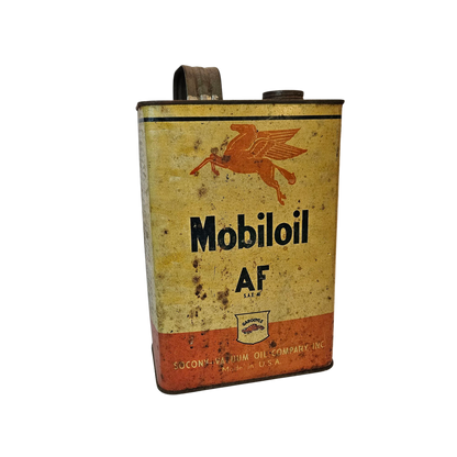 Lata Mobil Oil