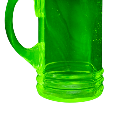 Jarra de vidrio de Uranio