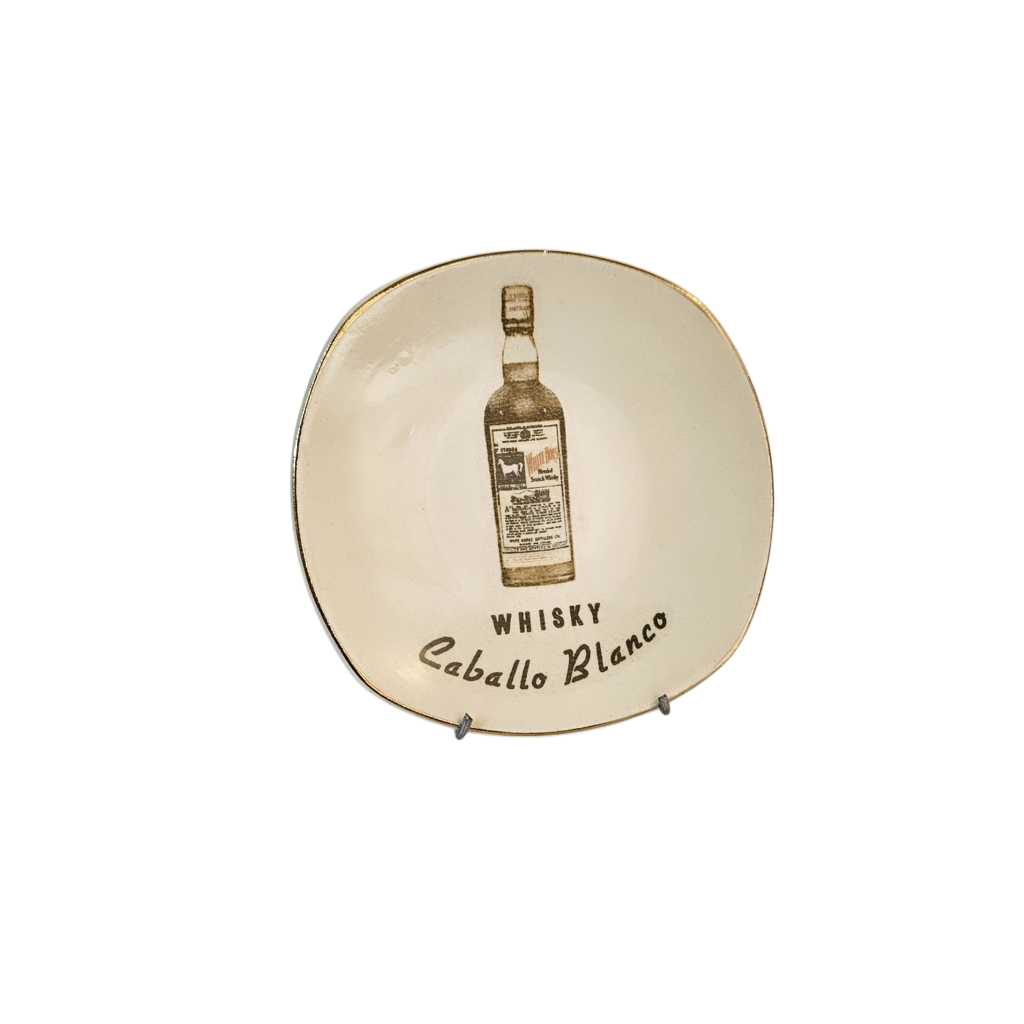 Platillo publicitario White Horse