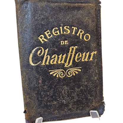 Estuche de registro se Chauffeur