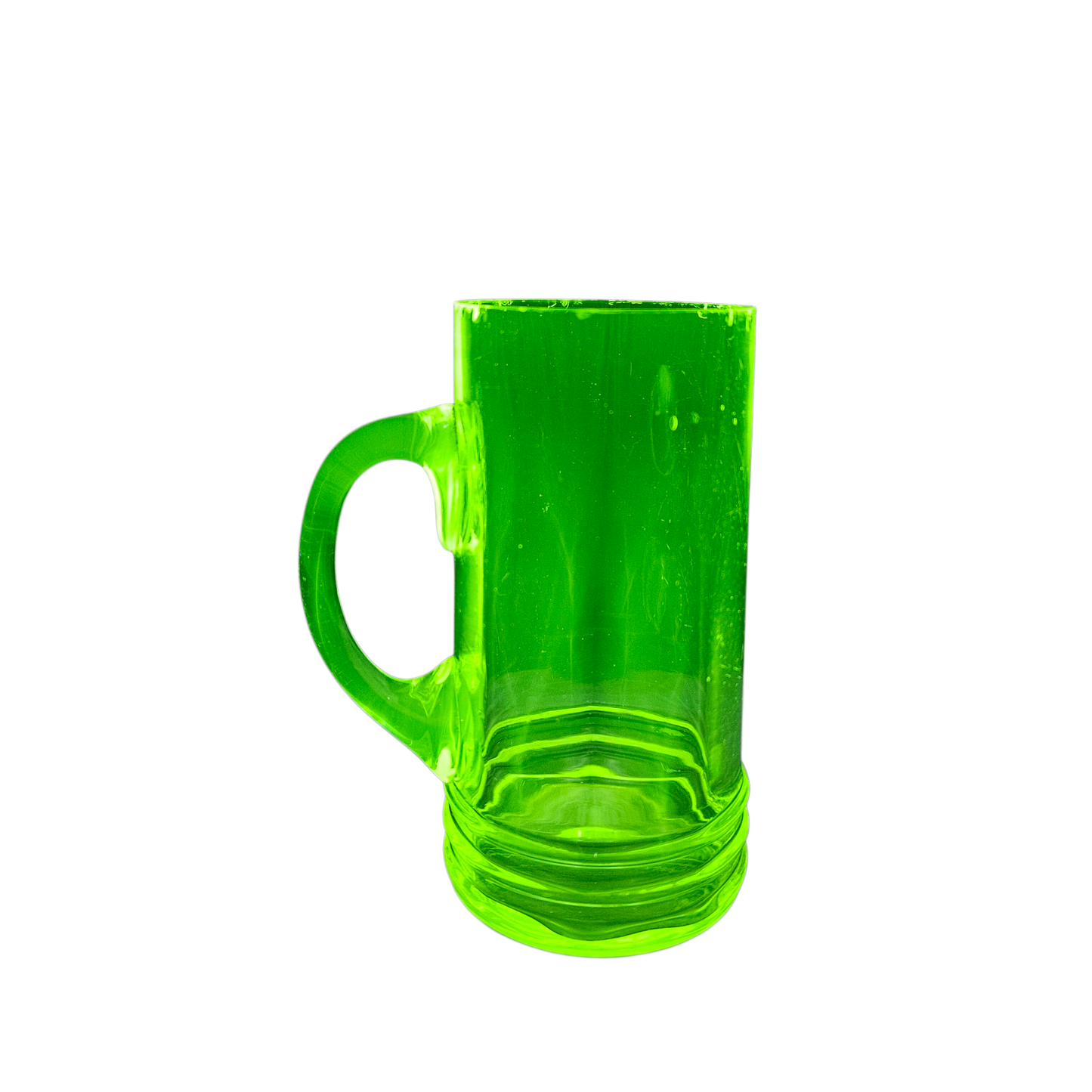 Jarra de vidrio de Uranio