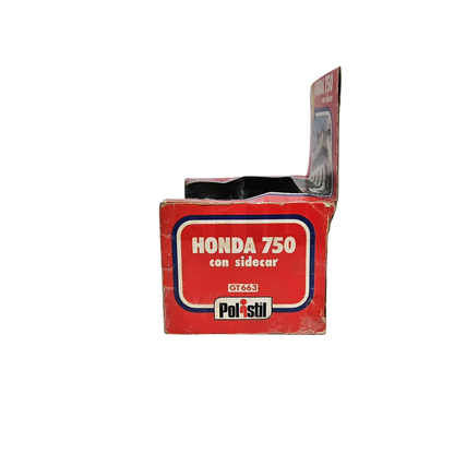 Moto Honda con Side Car Polistil