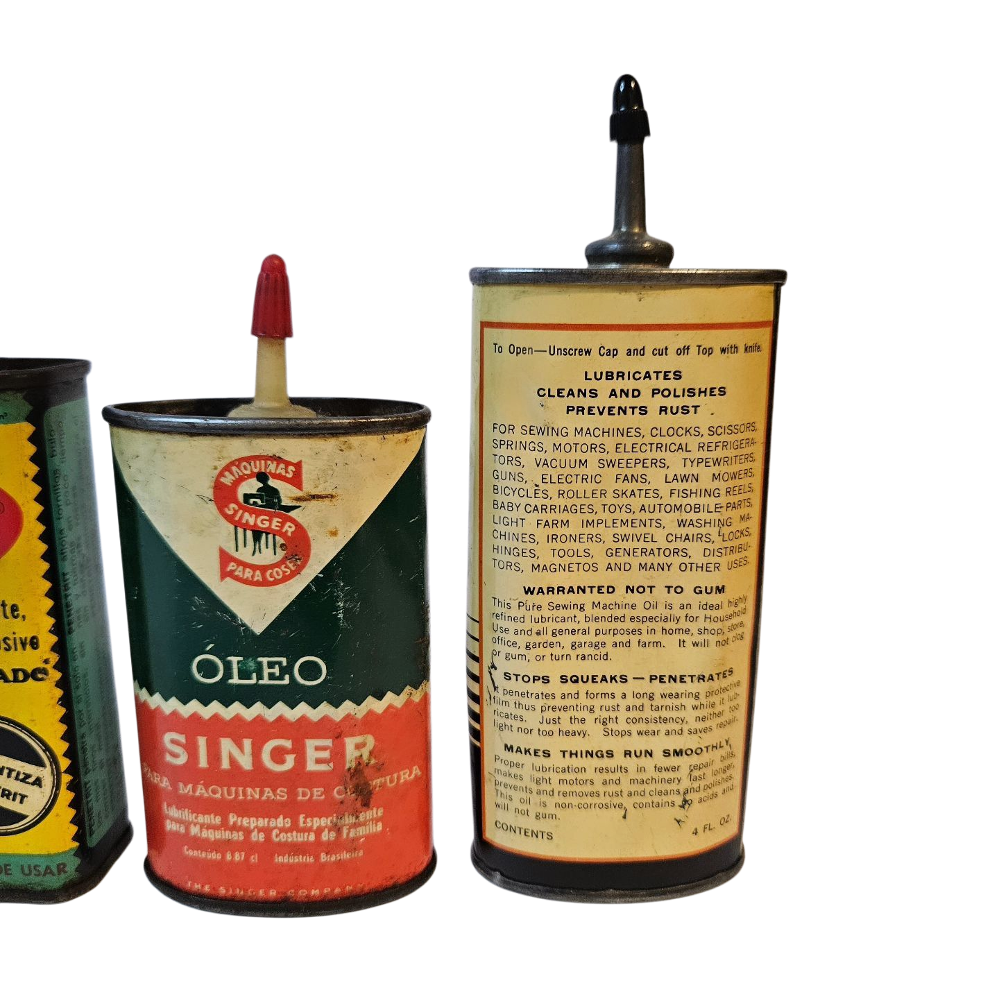 Colección de aceiteras