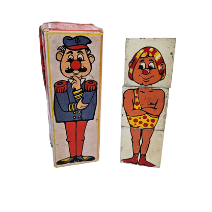Juguete Uruguayo Puzzle de madera