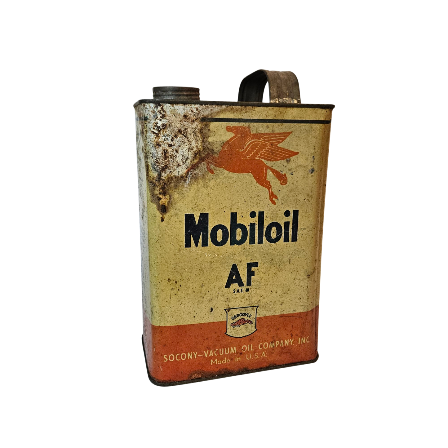 Lata Mobil Oil
